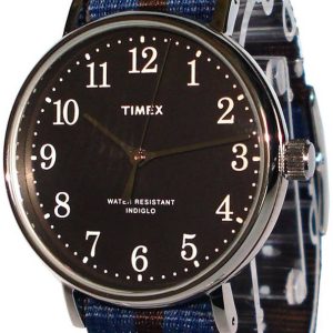 Timex Fairfield ABT544 Svart/Textil Ø37 mm