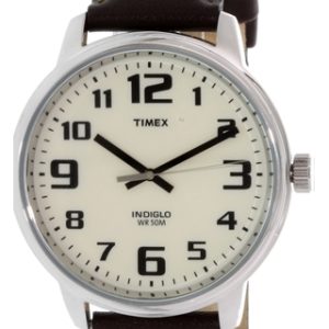 Timex Herrklocka T28201 Vit/Läder Ø45 mm