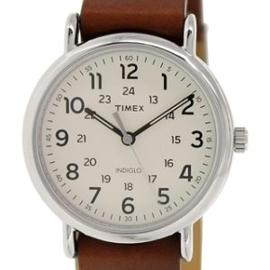 Timex Herrklocka T2P495 Weekender Beige/Stål Ø40 mm