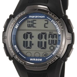 Timex Herrklocka T5K359 Marathon LCD/Resinplast Ø45 mm