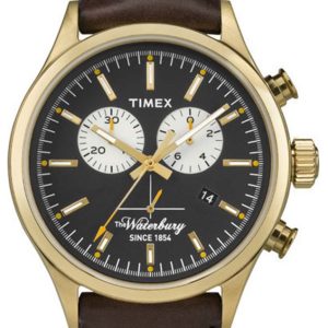 Timex Herrklocka TW2P75300 Svart/Läder Ø44 mm