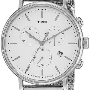 Timex Herrklocka TW2R27100 Vit/Stål Ø41 mm