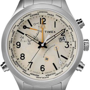 Timex Herrklocka TW2R43400 Antikvit/Stål Ø43 mm