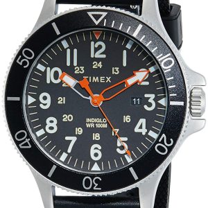 Timex Herrklocka TW2R60600 Allied Svart/Gummi Ø43 mm