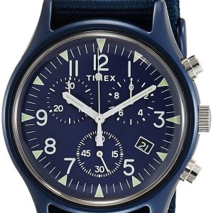 Timex Herrklocka TW2R67600 Blå/Textil Ø40 mm