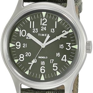 Timex Herrklocka TW2R68100 Mk1 Grön/Läder Ø40 mm