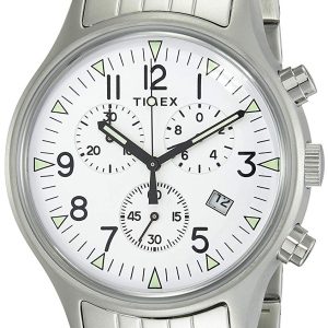 Timex Herrklocka TW2R68900 Vit/Stål Ø42 mm