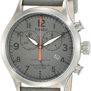 Timex Herrklocka TW2R70700 Grå/Läder Ø42 mm