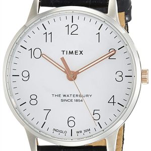 Timex Herrklocka TW2R71300 Vit/Läder Ø40 mm