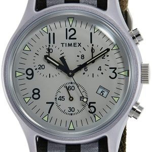 Timex Herrklocka TW2R81300 Grå/Textil Ø40 mm