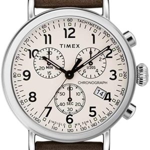 Timex Herrklocka TW2T21000 Antikvit/Läder Ø41 mm