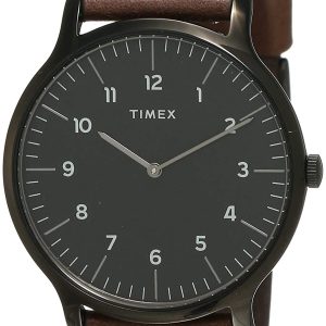 Timex Herrklocka TW2T66400 Norway Svart/Läder Ø40 mm