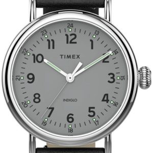 Timex Herrklocka TW2T69200 Standard Grå/Läder Ø40 mm