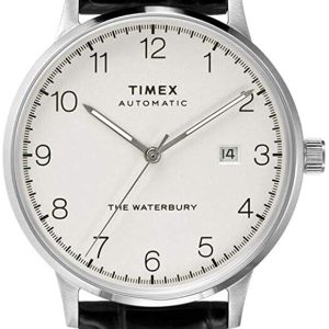 Timex Herrklocka TW2T69900 Vit/Läder Ø40 mm