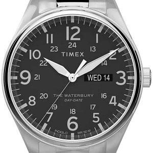 Timex Herrklocka TW2T71100 Svart/Stål Ø42 mm