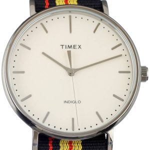 Timex Herrklocka TW2T97900LG Vit/Textil Ø42 mm