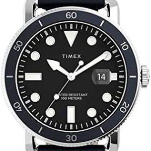 Timex Herrklocka TW2U01900D7 Svart/Gummi Ø42 mm