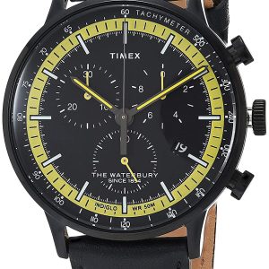 Timex Herrklocka TW2U04800 Svart/Läder Ø40 mm