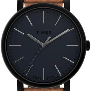 Timex Herrklocka TW2U05800 Originals Svart/Läder Ø42 mm