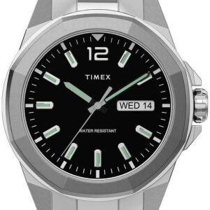 Timex Herrklocka TW2U14700 Svart/Stål Ø44 mm