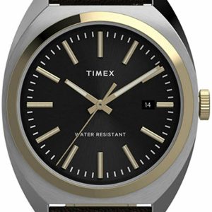 Timex Herrklocka TW2U15800 Svart/Läder Ø38 mm