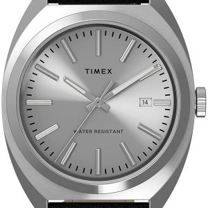 Timex Herrklocka TW2U15900 Silverfärgad/Läder Ø38 mm