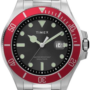 Timex Herrklocka TW2U41700 Svart/Stål Ø43 mm