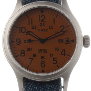 Timex Herrklocka TW2U49300LG Brun/Textil Ø40 mm