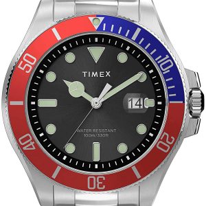 Timex Herrklocka TW2U71900 Svart/Stål Ø43 mm