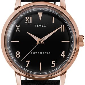 Timex Herrklocka TW2U83300 Svart/Läder Ø40 mm