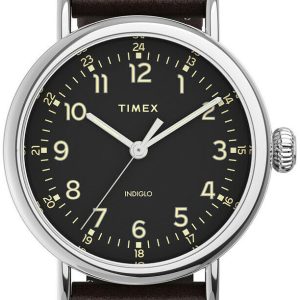 Timex Herrklocka TW2U89600 Standard Svart/Läder Ø40 mm