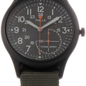 Timex Herrklocka TW2V10700LG Grå/Textil Ø41 mm