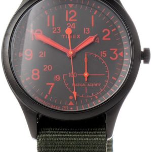 Timex Herrklocka TW2V11000LG Grå/Textil Ø41 mm