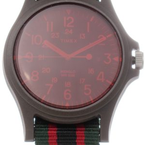 Timex Herrklocka TW2V12000LG Röd/Gummi Ø40 mm