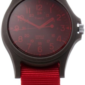 Timex Herrklocka TW2V12100LG Röd/Gummi Ø40 mm