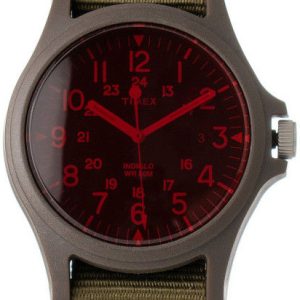 Timex Herrklocka TW2V12200LG Svart/Textil Ø42 mm