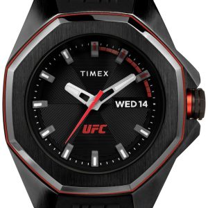 Timex Herrklocka TW2V57300 Ufc Svart/Gummi Ø44 mm