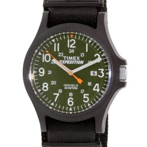 Timex Herrklocka TW4B00100 Expedition Grön/Läder Ø40 mm