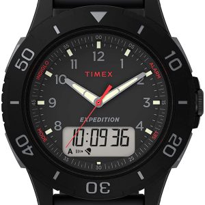 Timex Herrklocka TW4B18200 Expedition Svart/Resinplast Ø40 mm