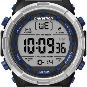 Timex Herrklocka TW5M33000 Marathon LCD/Resinplast Ø50 mm