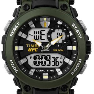 Timex Herrklocka TW5M52900 Ufc Svart/Gummi Ø50 mm