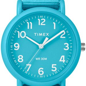 Timex Herrklocka TWG018300 Blå/Textil Ø34 mm