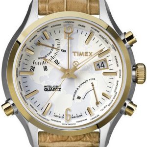 Timex Intelligent Herrklocka TW2P87900 Vit/Läder Ø44 mm