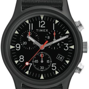 Timex Mk1 Herrklocka TW2R67700 Svart/Textil Ø40 mm