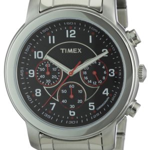 Timex Premium Collction Herrklocka T2N166 Svart/Stål Ø42 mm