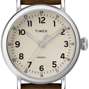 Timex Standard Herrklocka TW2T20100 Antikvit/Läder Ø40 mm