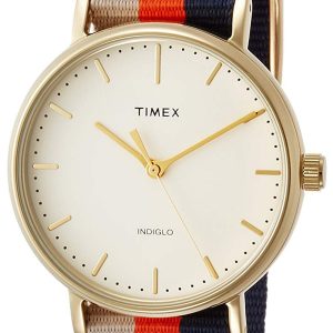 Timex TW2P91600 Weekender Antikvit/Textil Ø37 mm