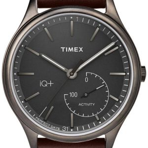 Timex TW2P94800D7 Svart/Läder Ø41 mm