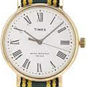 Timex TW2U46700LG Weekender Silverfärgad/Textil Ø37 mm