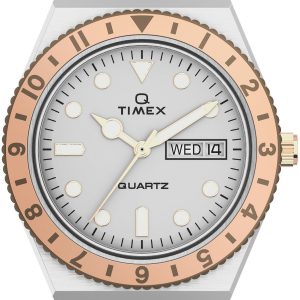 Timex TW2U95600 Q Silverfärgad/Stål Ø36 mm